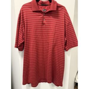 Tiger Woods Collection‎ Nike Shirt Golf Red Collar  XXLT